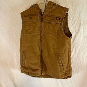 Wrangler Mens Medium Hooded Workwear Vest
